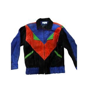 Vintage suede Mary Denulls jacket- Petite